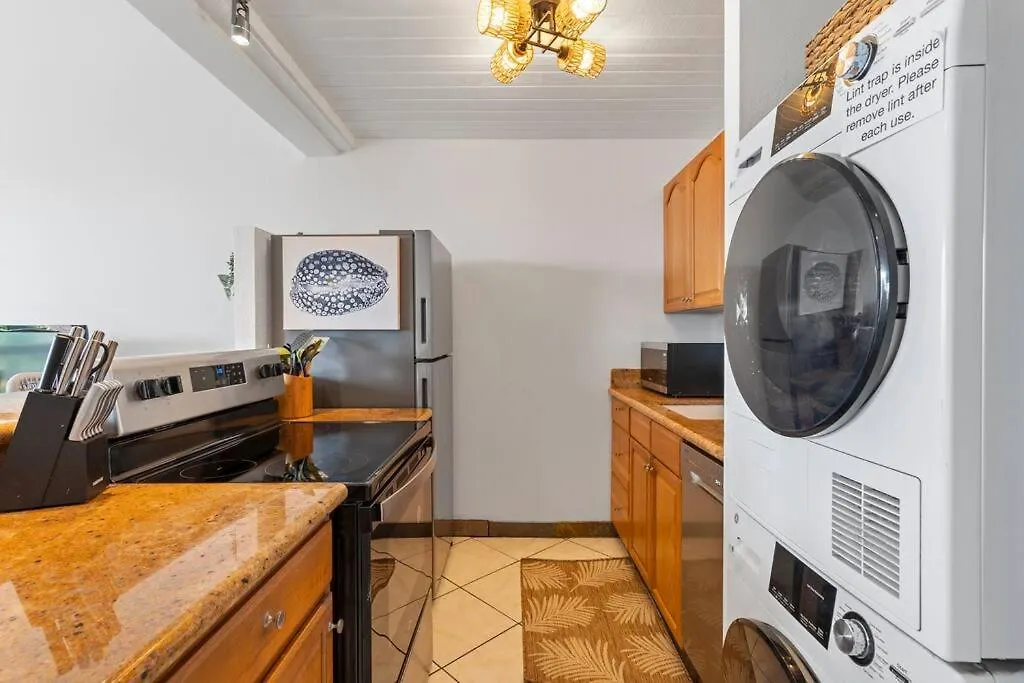 Ocean View Condo, Walk To Beach, Cafes & Shops Kihei Apartment